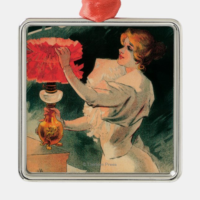 Ornamento De Metal Promocional PosterFrance de Electricine (Frente)