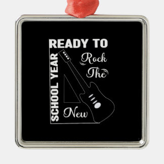 Ornamento De Metal Pronto Para Atingir O Ano Da Nova Escola