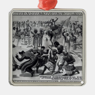 Ornamento De Metal Propaganda de poster, 'o Barnum e o Bailey