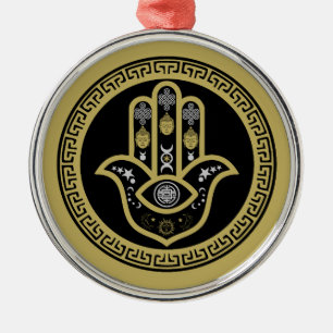 Ornamento De Metal Proteção do Olho do Mal da Mão de Hamsa
