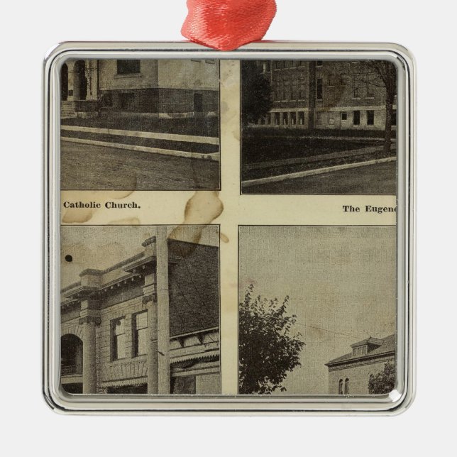 Ornamento De Metal Public bldgs, Eugene, Oregon (Frente)