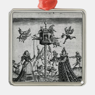 Ornamento De Metal Puellarum do Columbarium