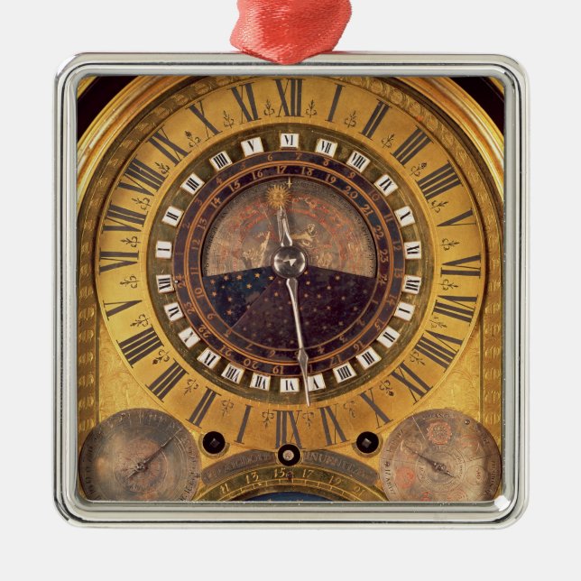 Ornamento De Metal Pulso de disparo astronômico feito para o Dauphin (Frente)