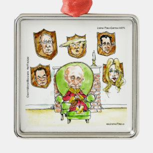 Ornamento De Metal Putin O Caçador Recebe Não Meu Presidente Trump