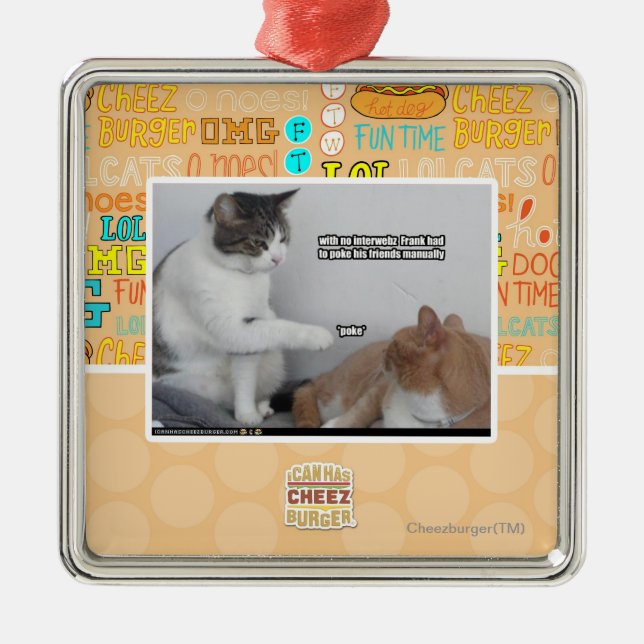 Ornamento De Metal Puxão (Frente)