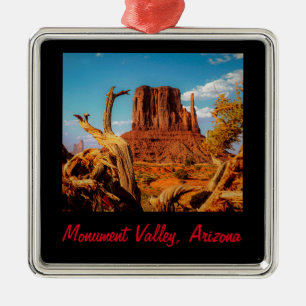 Ornamento De Metal Quadro de Natal do Monument Valley