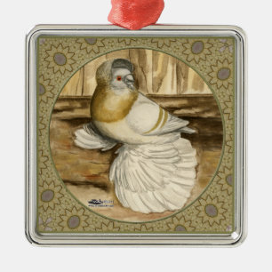 Ornamento De Metal Quadro Dourado do Armador Inglês