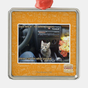 Ornamento De Metal Quando as flores não forem bastante