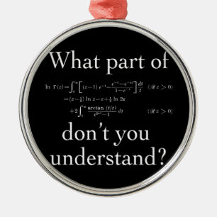 Ornamento De Metal Que parte de... Branco no escuro