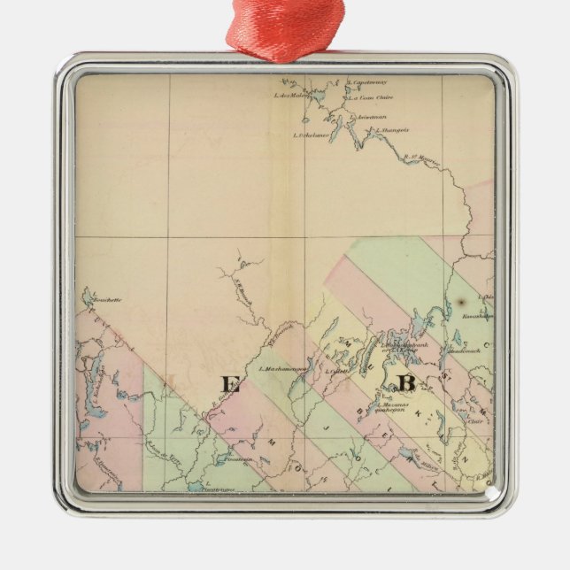 Ornamento De Metal Quebeque 3 (Frente)