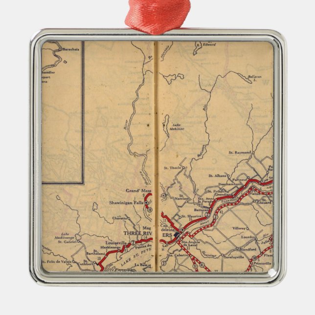 Ornamento De Metal Quebeque 4 (Frente)