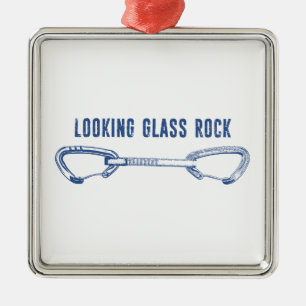 Ornamento De Metal Quickdraw de Escalada da Looking Glass Rock