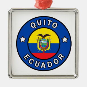 Ornamento De Metal Quito Equador