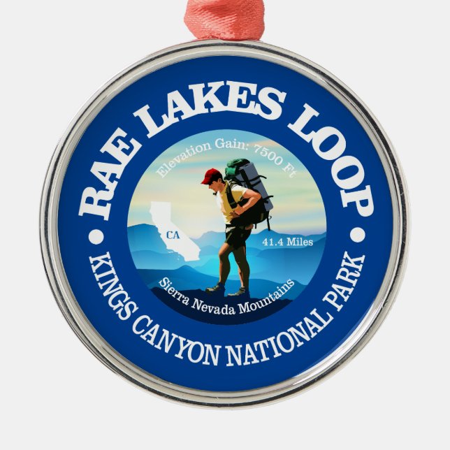 Ornamento De Metal Rae Lagos Loop (C) (Frente)