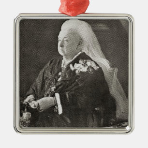 Ornamento De Metal Rainha Victoria c.1899