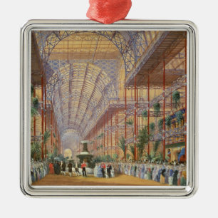 Ornamento De Metal Rainha Victoria que abre a exposição 1862 após 