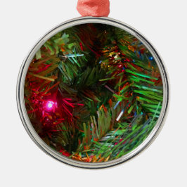 Ornamento De Metal Ramo de Árvore de Natal