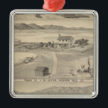 Ornamento De Metal Ranch Winters Dutton<br><div class="desc">Invernos; Ranch Dutton. Por Galloway,  W. T. (William T); De Pue & Company (187). Publicado por ''San Francisco: De Pue & Company''.</div>