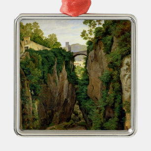 Ornamento De Metal Ravina rochosa em Sorrento, 1823