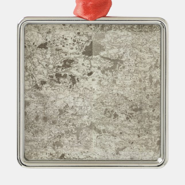 Ornamento De Metal Região de Paris (Frente)