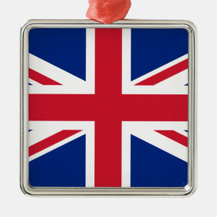 Ornamento De Metal Reino Unido (British Flag) (Union Jack) (UK) GB