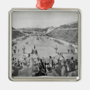 Ornamento De Metal Renascimento dos Jogos Olímpicos em Atenas