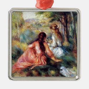 Ornamento De Metal Renoir: No campo
