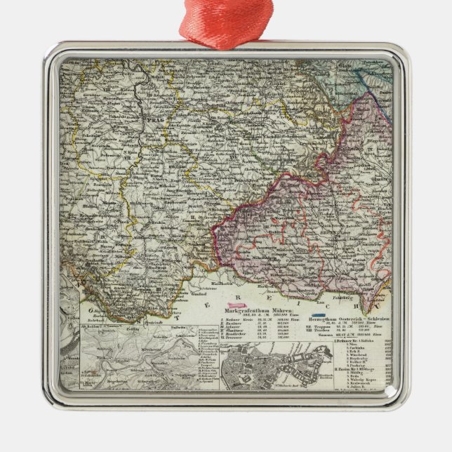 Ornamento De Metal República checa (Frente)