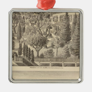 Ornamento De Metal Residência Alden, Harmon Tract