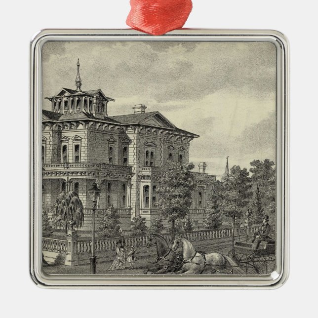 Ornamento De Metal Residência de Arguello (Frente)