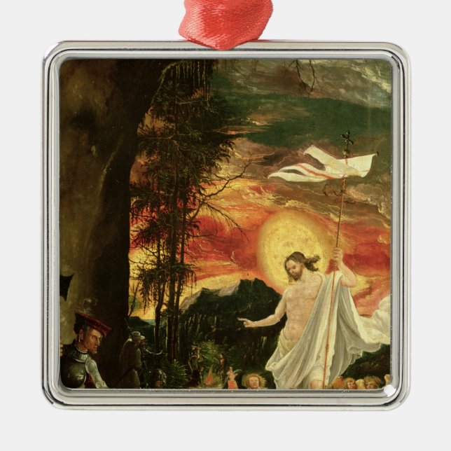 Ornamento De Metal Ressurreição do cristo, 1518 (Frente)