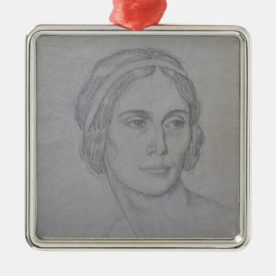 Ornamento De Metal Retrato de Anna Pavlova, 1908