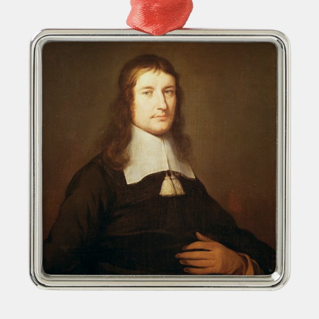 Ornamento De Metal Retrato de auto, c.1625 (Frente)