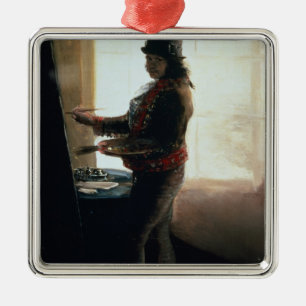Ornamento De Metal Retrato de auto de Francisco Jose de Goya y