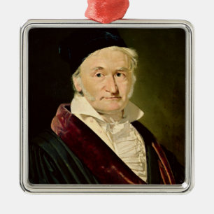 Ornamento De Metal Retrato de Carl Friedrich Gauss, 1840