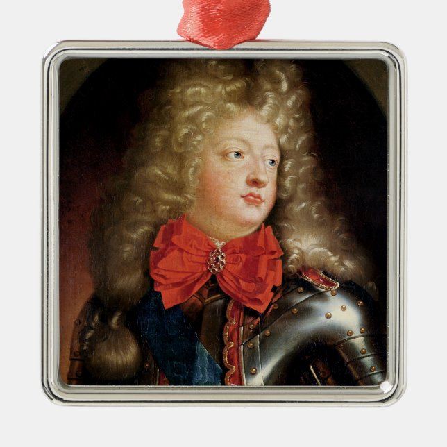Ornamento De Metal Retrato de d'Orleans de Philippe (Frente)