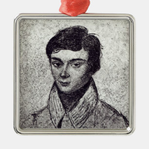Ornamento De Metal Retrato de Evariste Galois