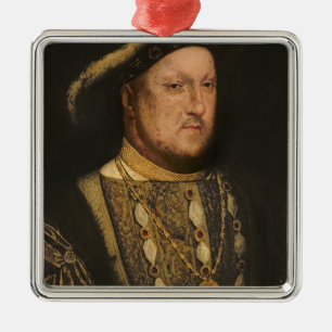 Ornamento De Metal Retrato de Henrique VIII c. 1536