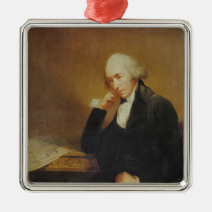 Ornamento De Metal Retrato de James Watt 1792