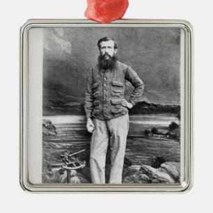 Ornamento De Metal Retrato de John Hanning Speke