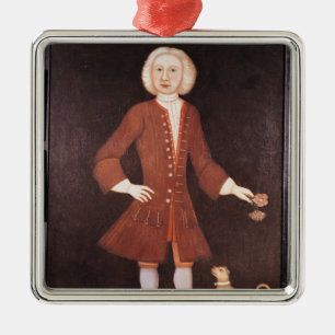 Ornamento De Metal Retrato de Jonathan Bentham, c.1725