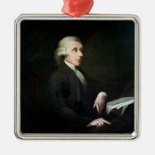Ornamento De Metal Retrato de Joseph Priestley (1733-1804) (óleo em