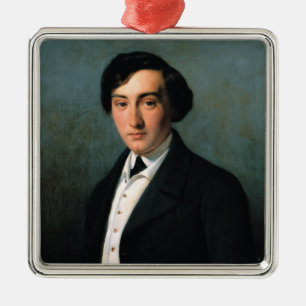 Ornamento De Metal Retrato de Lucien Petipa 1849