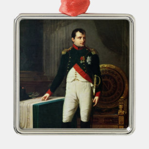 Ornamento De Metal Retrato de Napoleon Bonaparte 1809