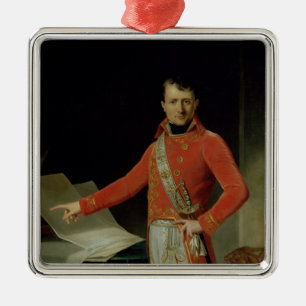 Ornamento De Metal Retrato de Napoleon mim