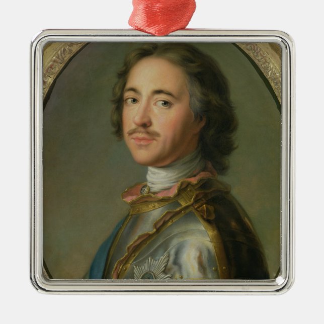 Ornamento De Metal Retrato de Peter o excelente (Frente)