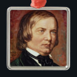 Ornamento De Metal Retrato de Robert Schumann<br><div class="desc">Retrato de Robert Schumann | pelo lugar da arte de Gustavo Zerner |: Número de coleção da imagem do colecção privada |: BAL39975</div>