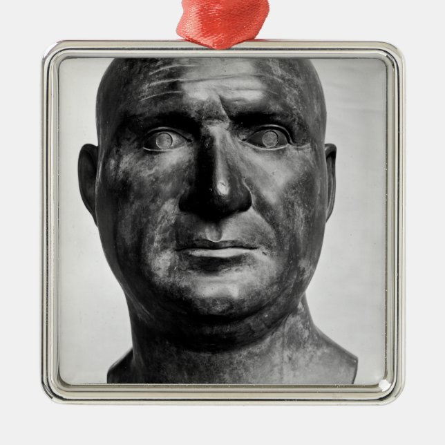 Ornamento De Metal Retrato de Scipio Africanus (Frente)