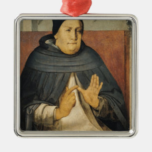 Ornamento De Metal Retrato de St Thomas Aquinas c.1475