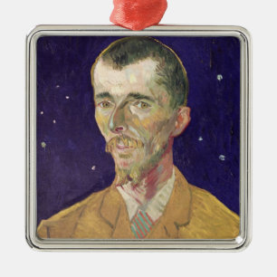 Ornamento De Metal Retrato de Vincent van Gogh   de Eugene Boch 1888
